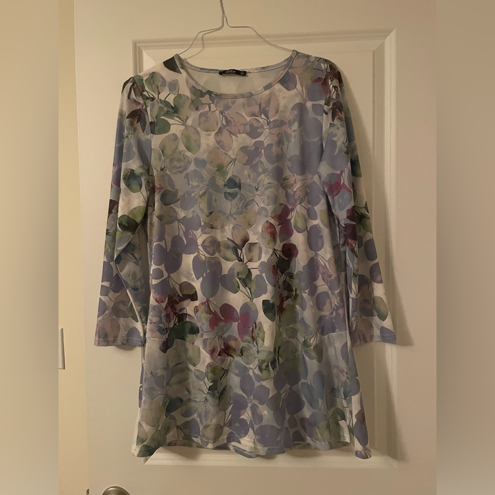 Lily By Firmiana Large Floral Tunic